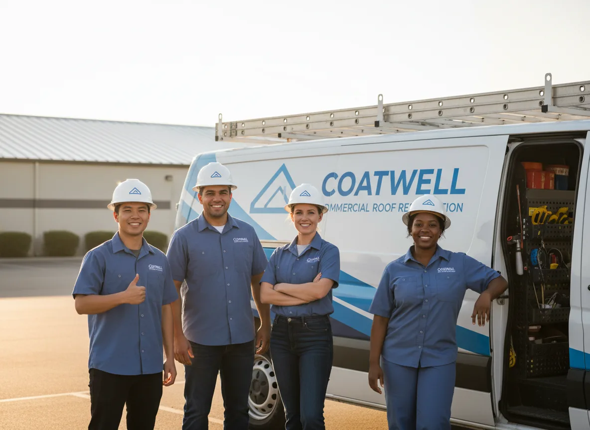 Commercial roof coating company in Birchwood, TN
